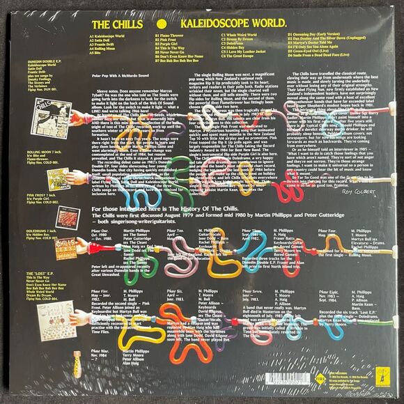 The Chills – Kaleidoscope World – Expanded Blue Double Vinyl, Fire Records, 2023 - Picture 3 of 3